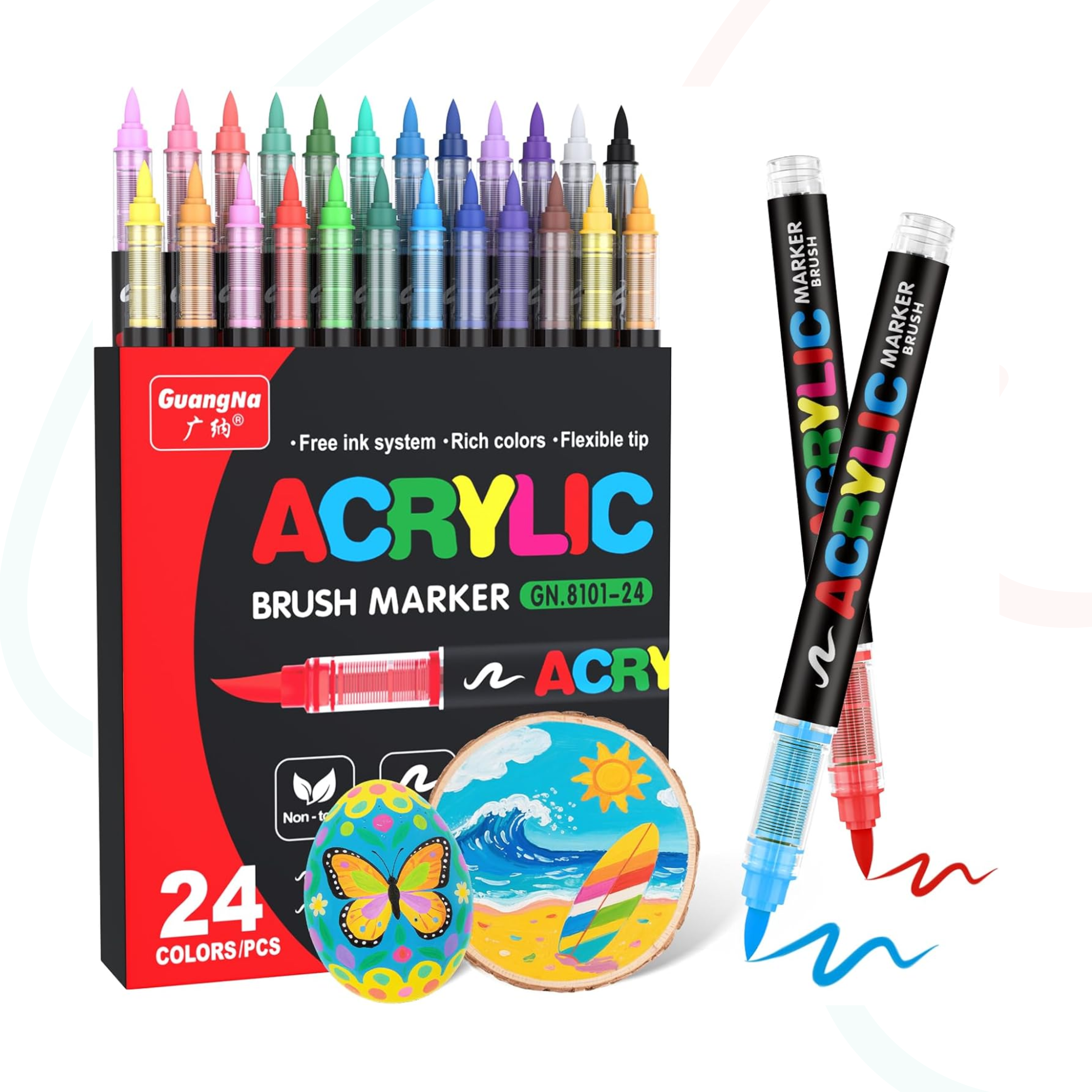 Little Moments Starter Kit V2 | Coloring Book + 24 Acrylic Markers