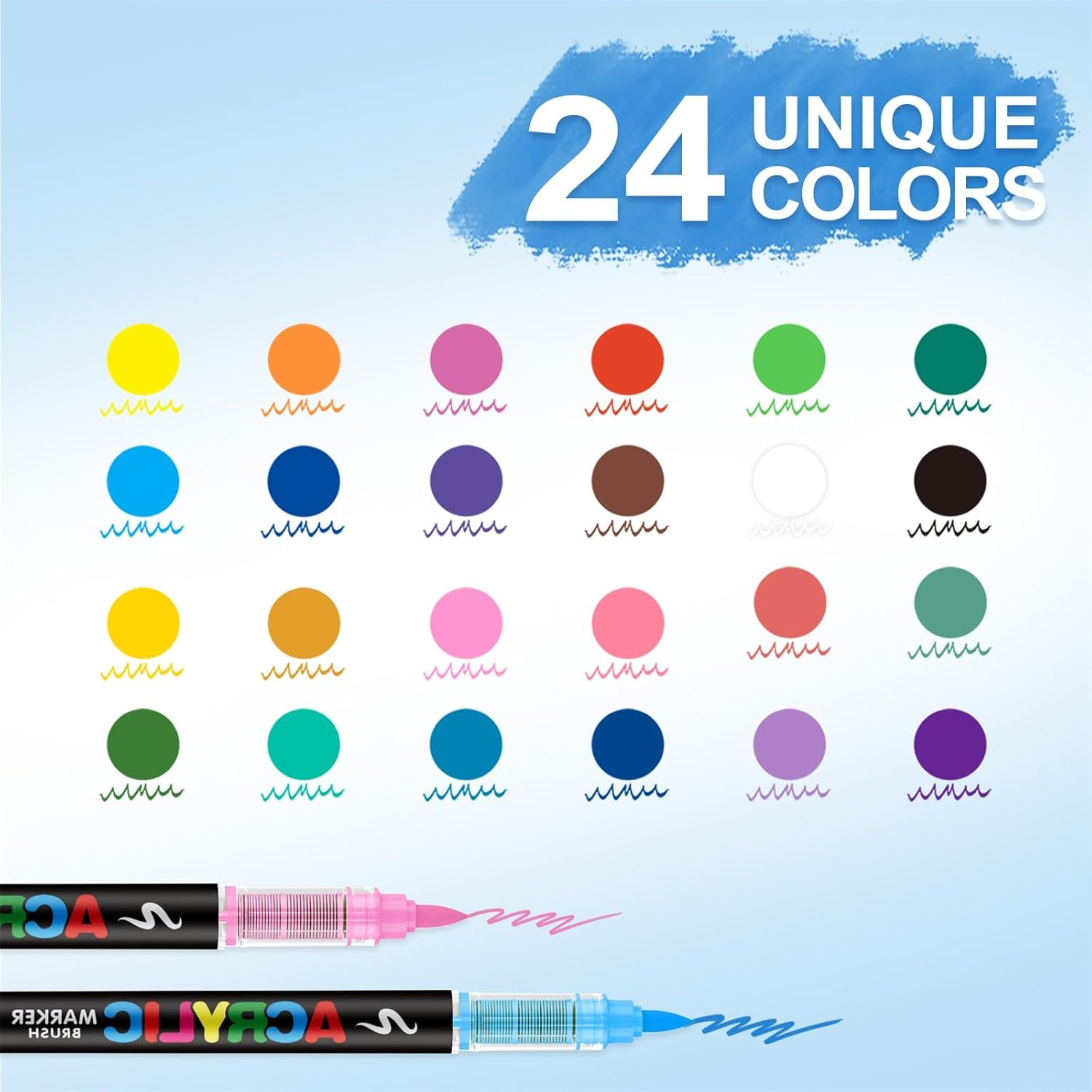 Little Moments Starter Kit V2 | Coloring Book + 24 Acrylic Markers