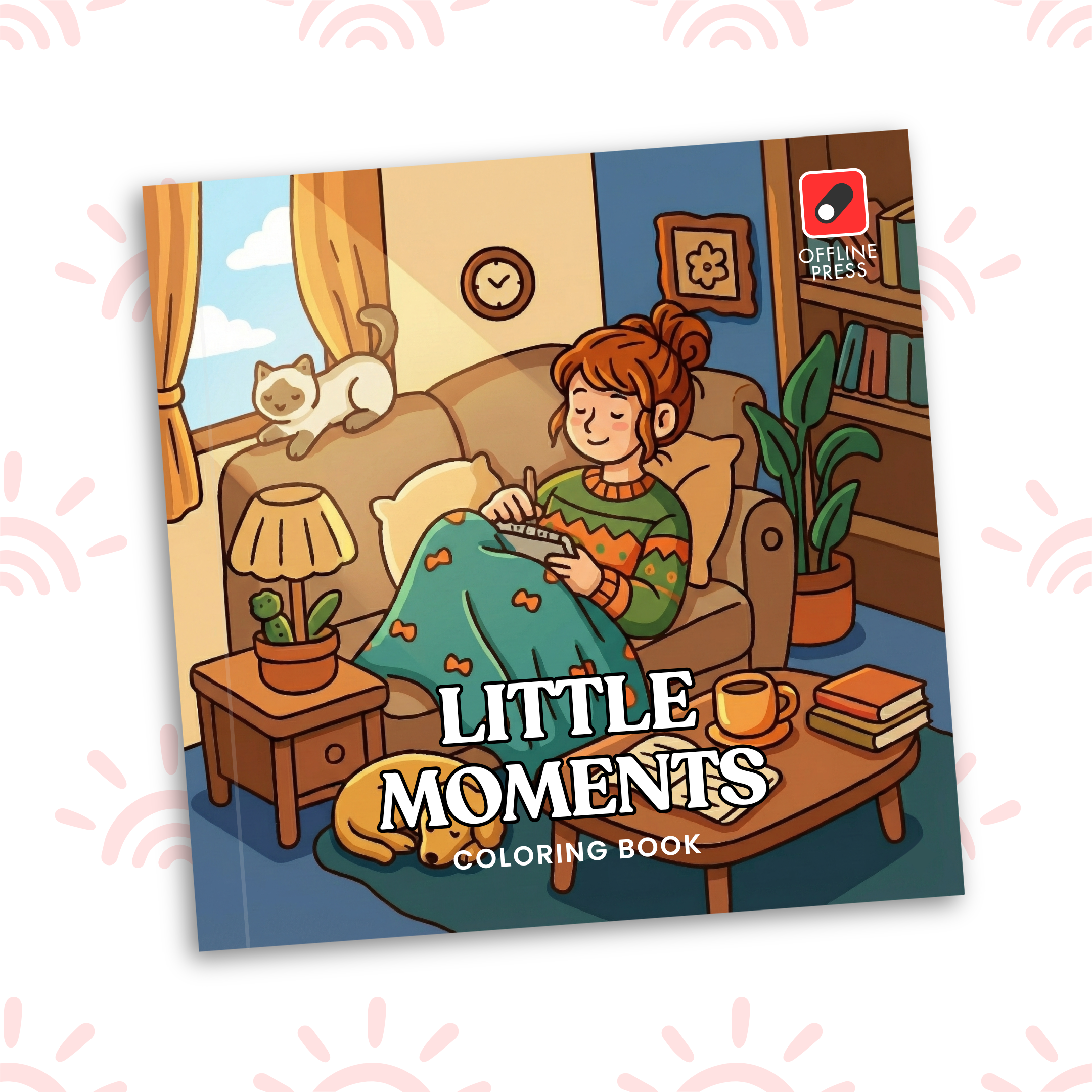 Little Moments Bold and Easy Coloring Book Cover Offline Press Bangladesh